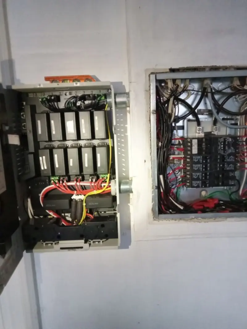 Electrical panel upgrade completed for Ring Doorbell Installation in Parkwood